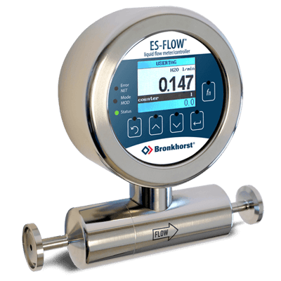 Bronkhorst Ultrasonic Volume Flow Meter/Controller, ES-Flow